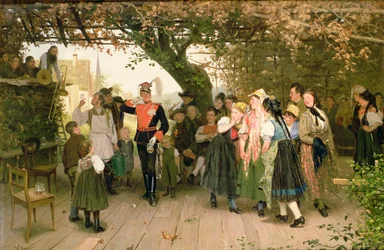 Im Urlaub, 1883